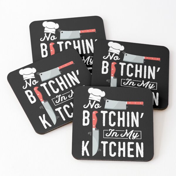 Item preview, no bitchin in my kitchen, funny mom cooking quotes, Hilarious Kitchen Gag Gifts designed and sold by PRINTED ..