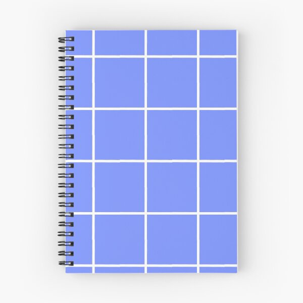 Item preview, Blue and White Grid designed and sold by Kiwis-Colors.