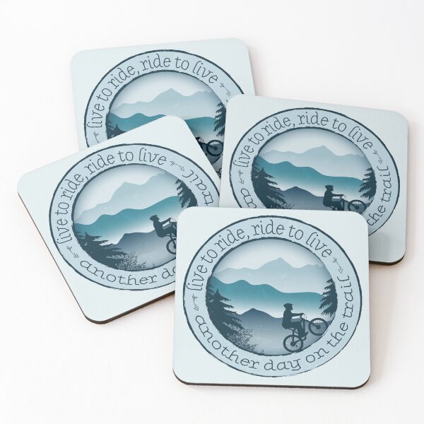 Item preview, Mountain Biking - Blue 05 designed and sold by serenaking.