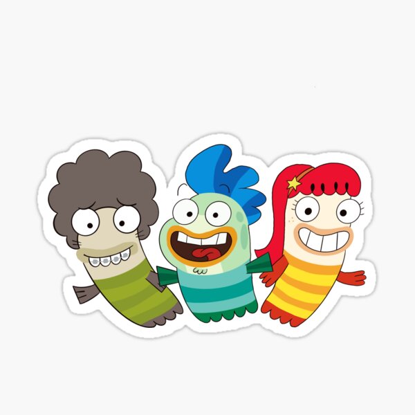 Fish Hooks Sticker Sticker for Sale by Aly A