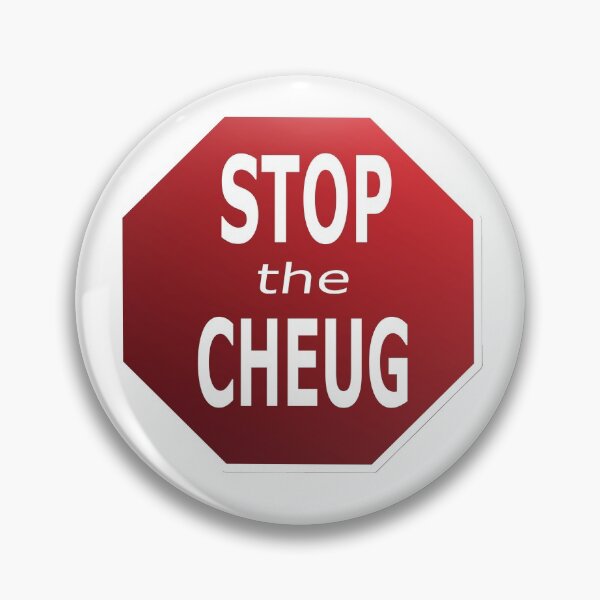 Item preview, STOP the CHEUG T-Shirt designed and sold by ThinkinClothing.