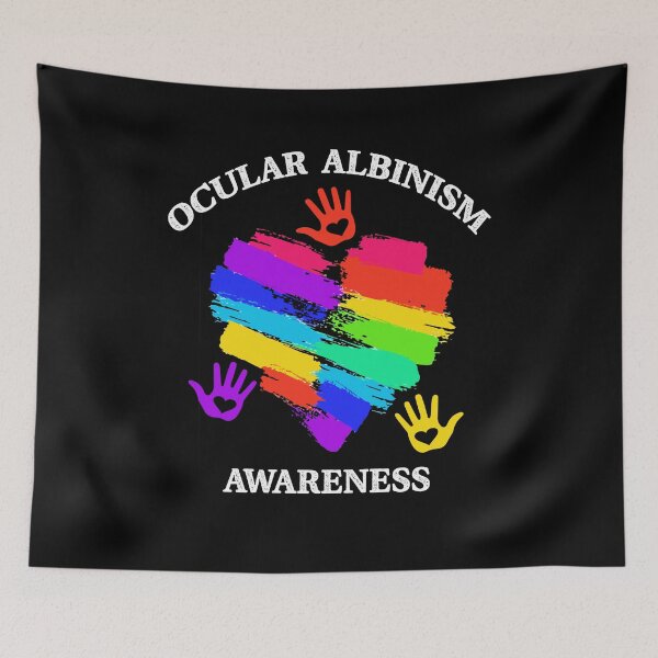 Item preview, Ocular Albinism Awareness Funny Wear Rainbow designed and sold by Dressed For  Duty.