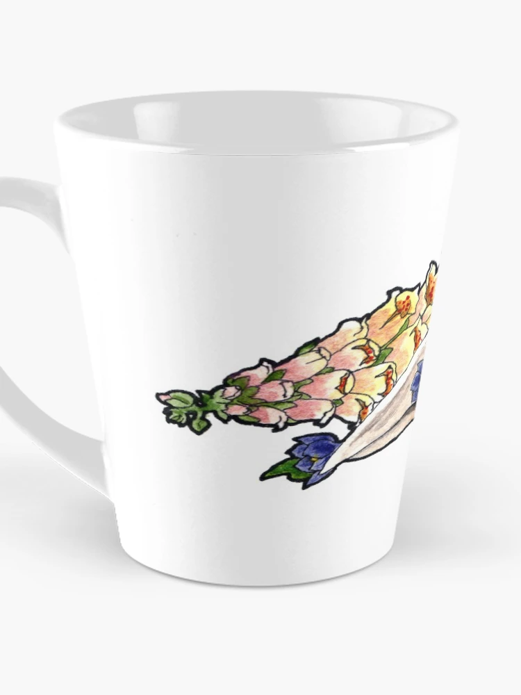 Aperçu 3 sur 4. Mug à café avec l'œuvre Skull of Air créée et vendue par Rey Mehlhorn.