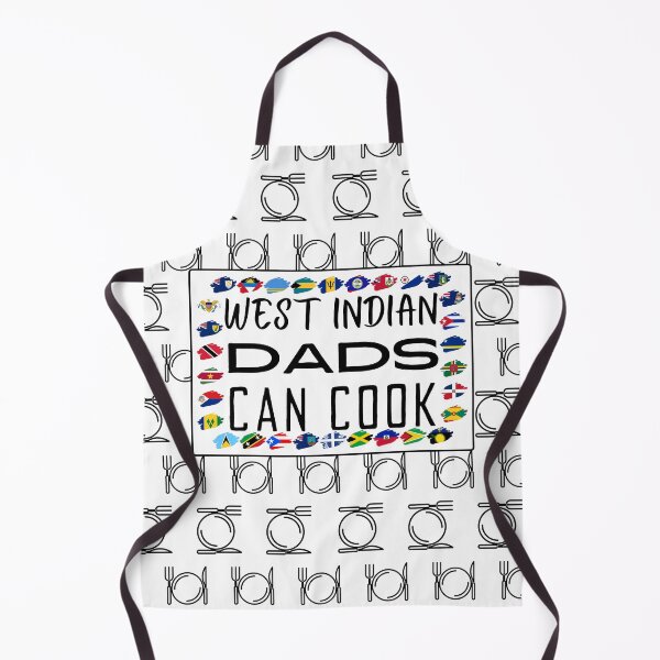 Item preview, "West Indian Dads Can Cook" Graphic in Black designed and sold by tolovee.
