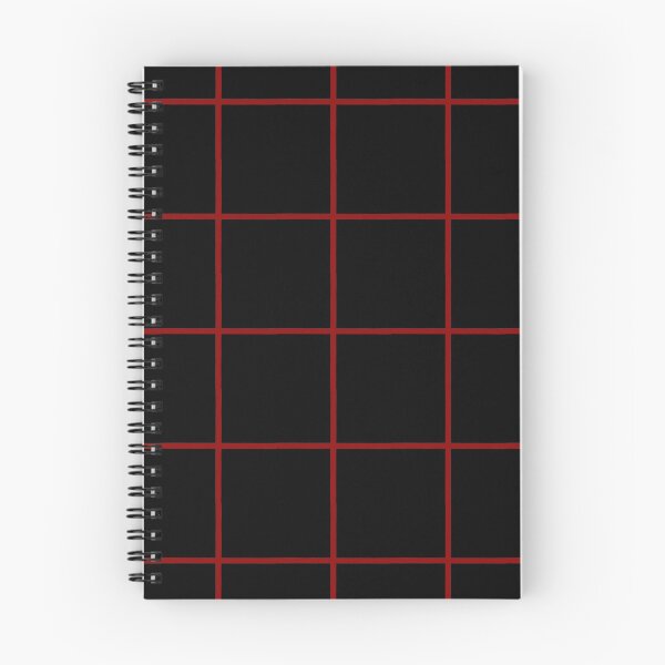 Item preview, Red and Black Grid designed and sold by Kiwis-Colors.