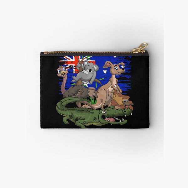Item preview, Australia Aussie Kangaroo Koala Bear Ostrich Crocodile  designed and sold by Kaceton.