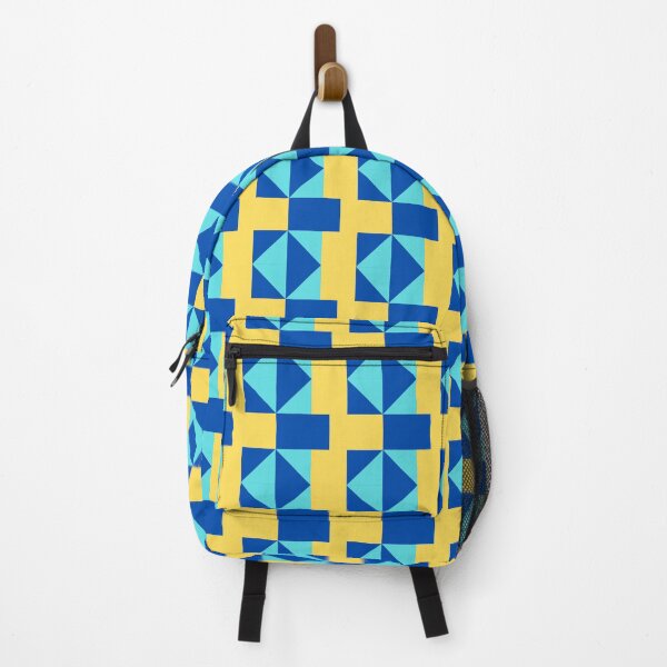 Item preview, Blue Yellow Geometric Design designed and sold by OrangePyramid.