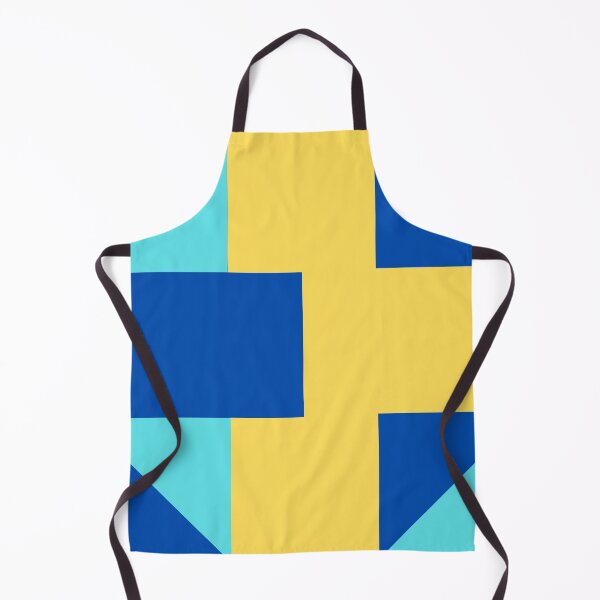 Item preview, Blue Yellow Geometric Design designed and sold by OrangePyramid.