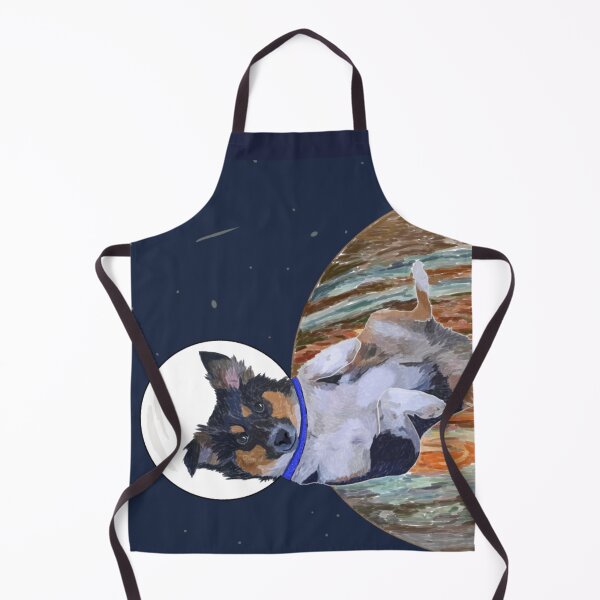Item preview, Astronaut dog in space designed and sold by buzzcutart.