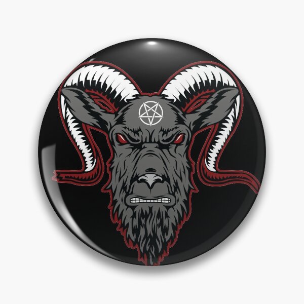 Item preview, Baphomet White Pentagram designed and sold by Ayosaba.