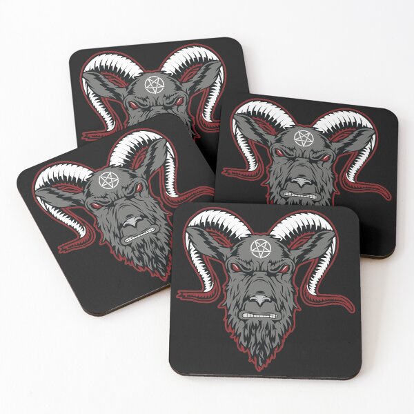 Item preview, Baphomet White Pentagram designed and sold by Ayosaba.