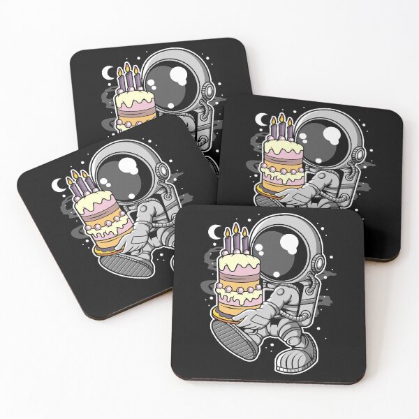 Item preview, Astronaut Birthday Cake - Funny Outer Space Lovers designed and sold by Desteroids.