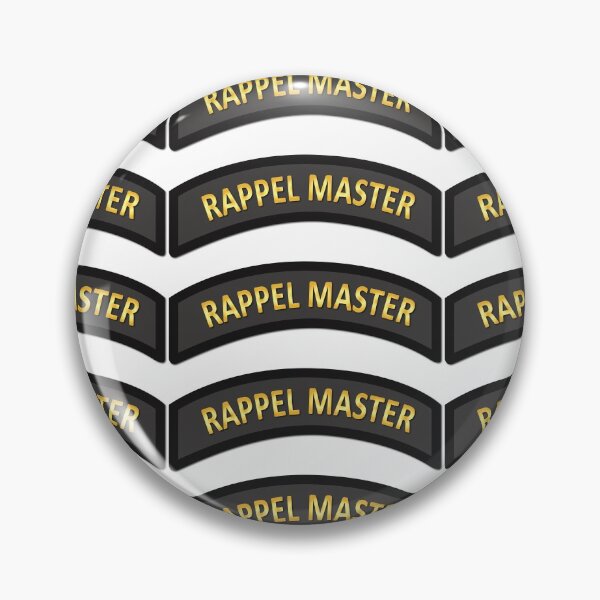 Item preview, Army - Rappel Master Tab Black - Gold designed and sold by Military Insignia Products.
