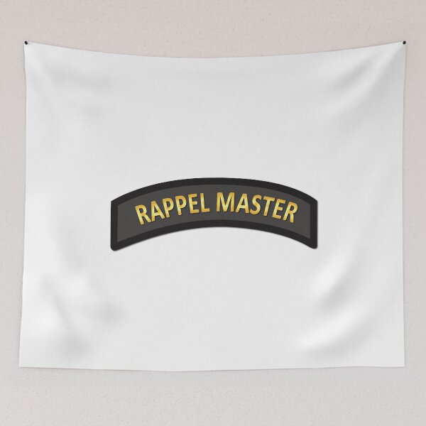 Item preview, Army - Rappel Master Tab Black - Gold designed and sold by Military Insignia Products.