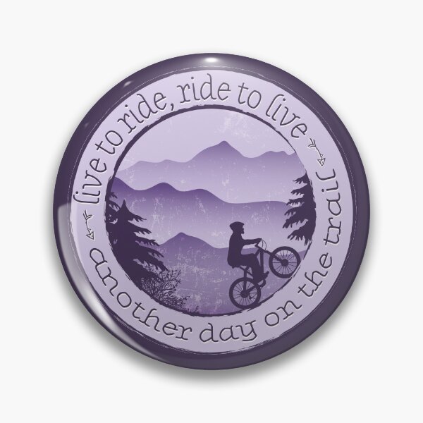 Item preview, Mountain Biking - Purple 05 designed and sold by serenaking.