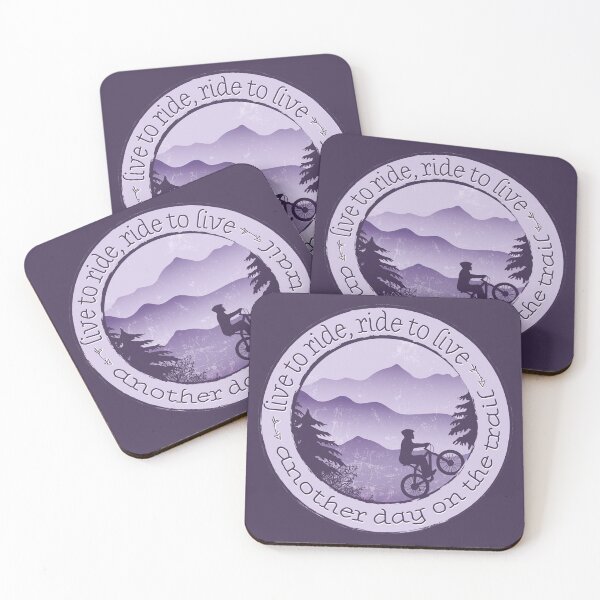 Item preview, Mountain Biking - Purple 05 designed and sold by serenaking.