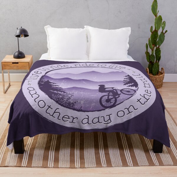 Item preview, Mountain Biking - Purple 05 designed and sold by serenaking.