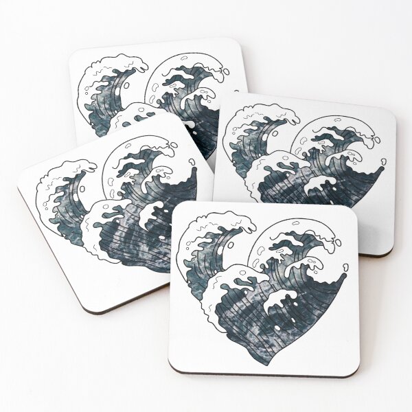 Item preview, Wave heart designed and sold by Bmorgan1609.