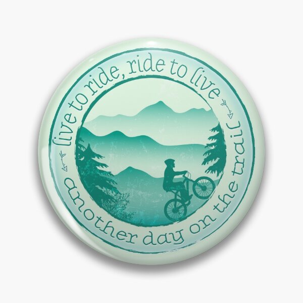 Item preview, Mountain Biking - Retro Green 05 designed and sold by serenaking.