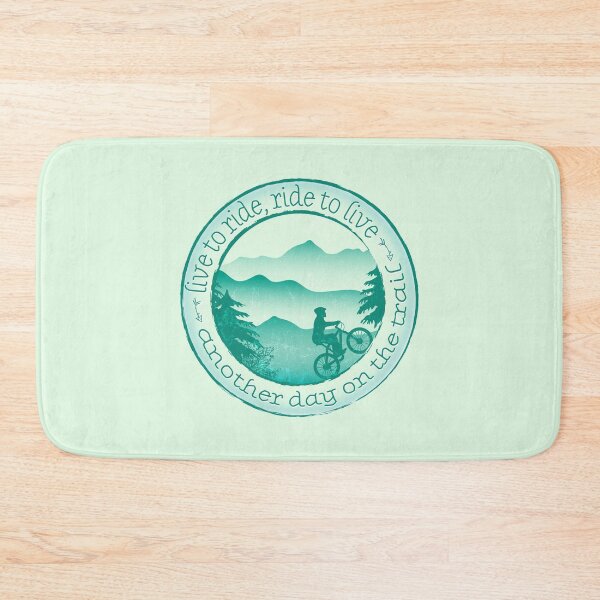 Item preview, Mountain Biking - Retro Green 05 designed and sold by serenaking.