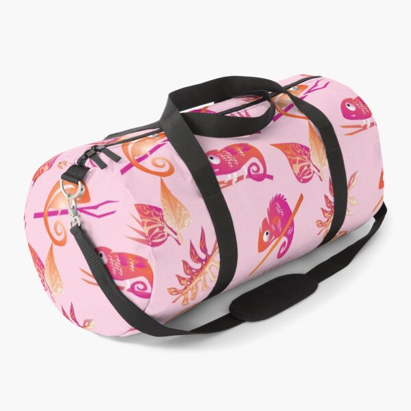 Item preview, Pink/Orange Chameleons designed and sold by Liz Stahl.