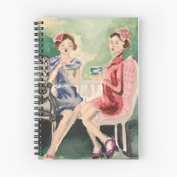 Item preview, Girlfriends having tea time designed and sold by RosaLL.