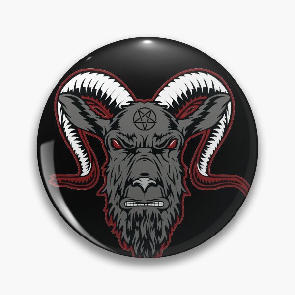 Item preview, Baphomet Pentagram Black designed and sold by Ayosaba.
