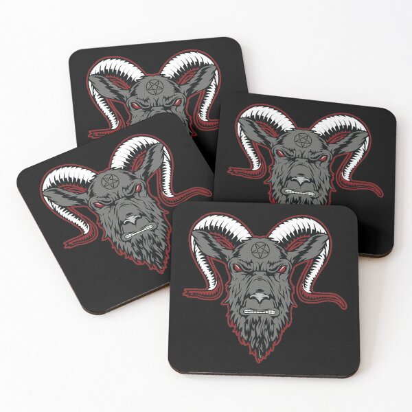 Item preview, Baphomet Pentagram Black designed and sold by Ayosaba.