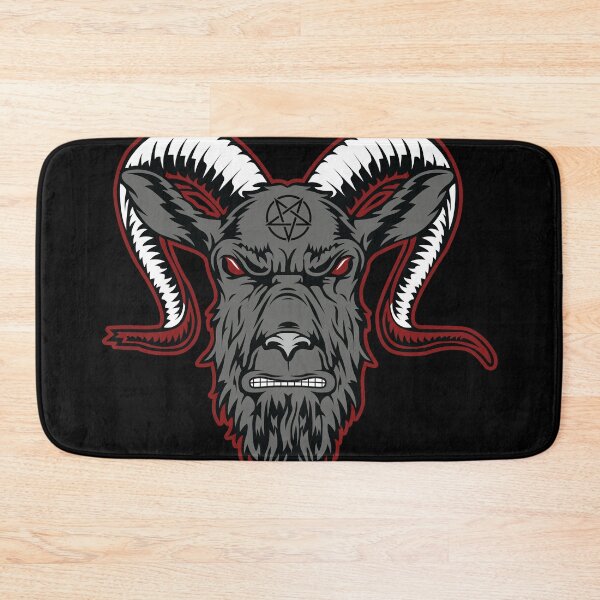 Item preview, Baphomet Pentagram Black designed and sold by Ayosaba.