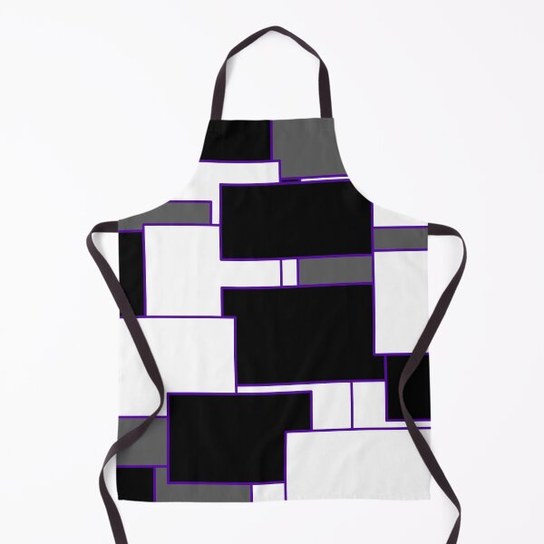 Item preview, Purple, Black, and White Rectangles designed and sold by Bestagon.
