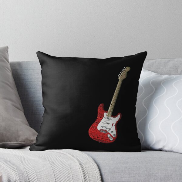 Item preview, Guitarra eléctrica roja designed and sold by MagicMama.