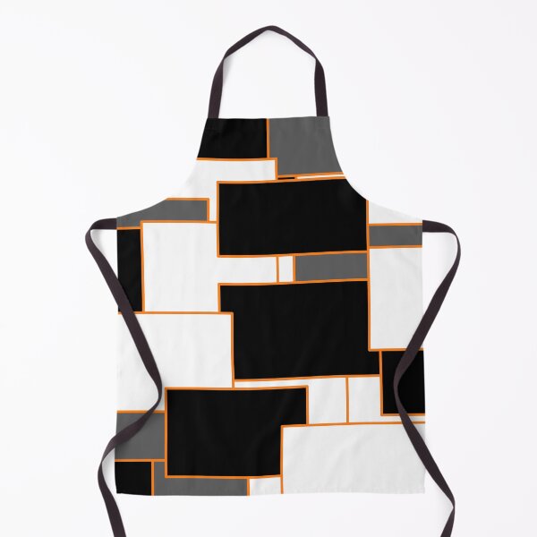 Item preview, Orange, Black, and White Rectangles designed and sold by Bestagon.