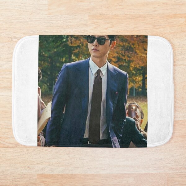 Vincenzo Cassano Song Joong Ki Bath Mat By Songjoongkifan Redbubble