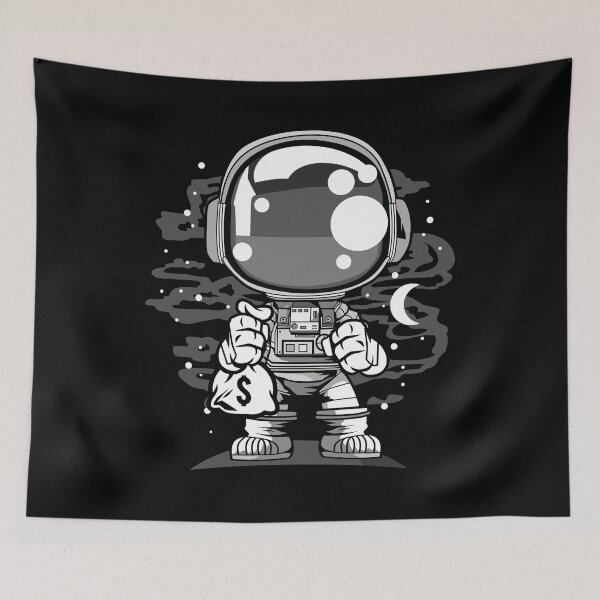 Item preview, Astronaut Money Rich - Funny Outer Space Lovers designed and sold by Desteroids.