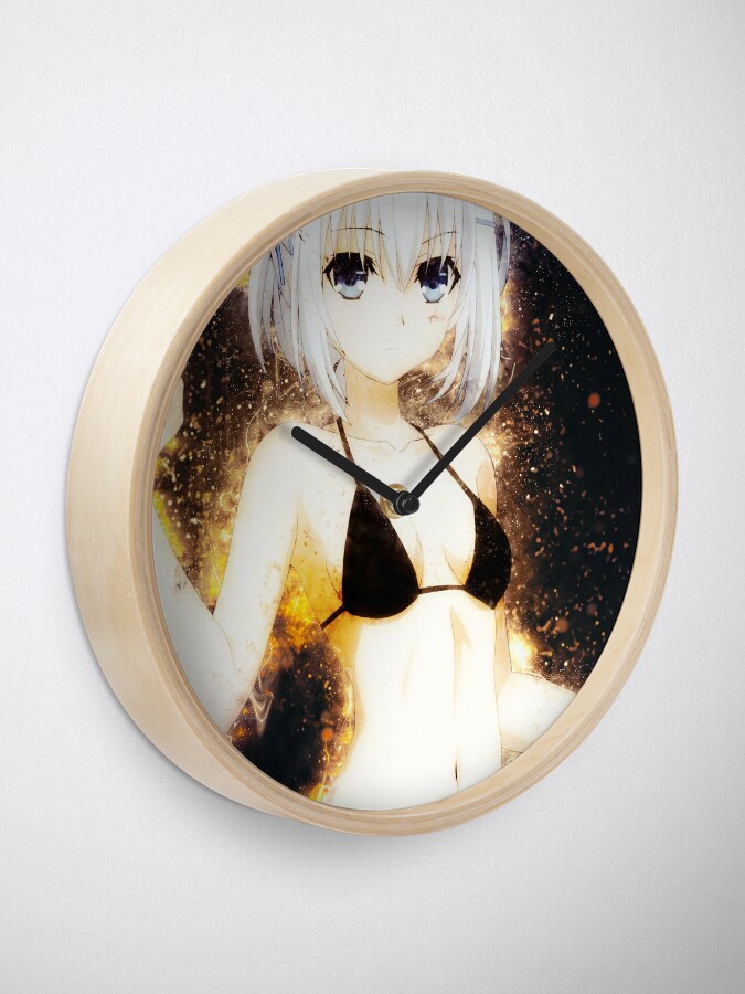 Kurumi Tokisaki Date A Live Clock for Sale by Spacefoxart