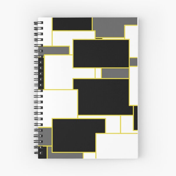 Item preview, Yellow, Black, and White Rectangles designed and sold by Bestagon.