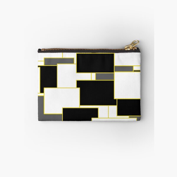 Item preview, Yellow, Black, and White Rectangles designed and sold by Bestagon.