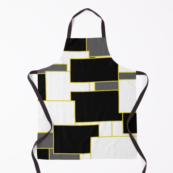 Item preview, Yellow, Black, and White Rectangles designed and sold by Bestagon.