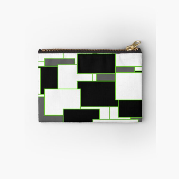 Item preview, Green, Black, and White Rectangles designed and sold by Bestagon.