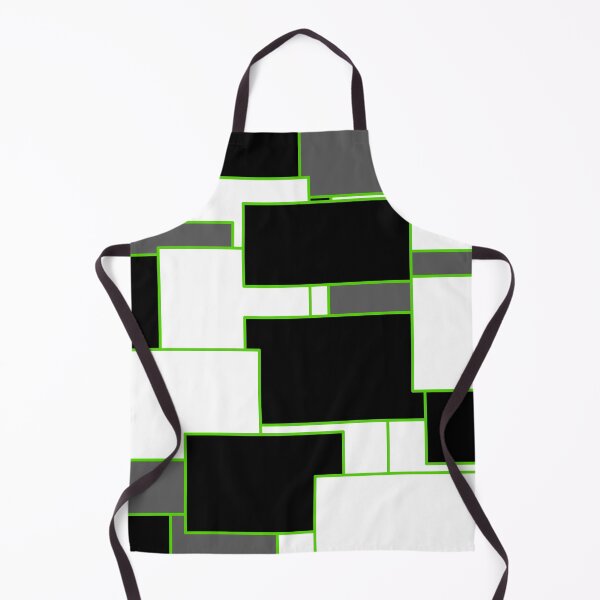 Item preview, Green, Black, and White Rectangles designed and sold by Bestagon.