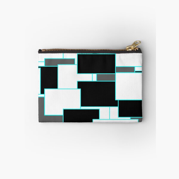 Item preview, Blue, Black, and White Rectangles designed and sold by Bestagon.