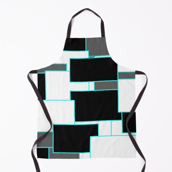 Item preview, Blue, Black, and White Rectangles designed and sold by Bestagon.