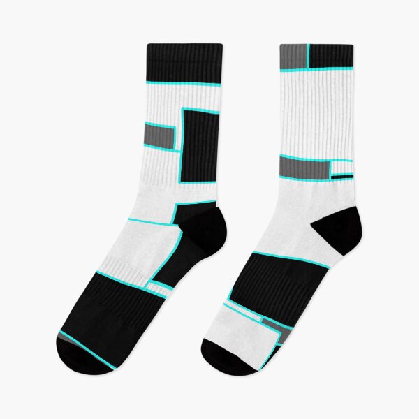 Item preview, Blue, Black, and White Rectangles designed and sold by Bestagon.