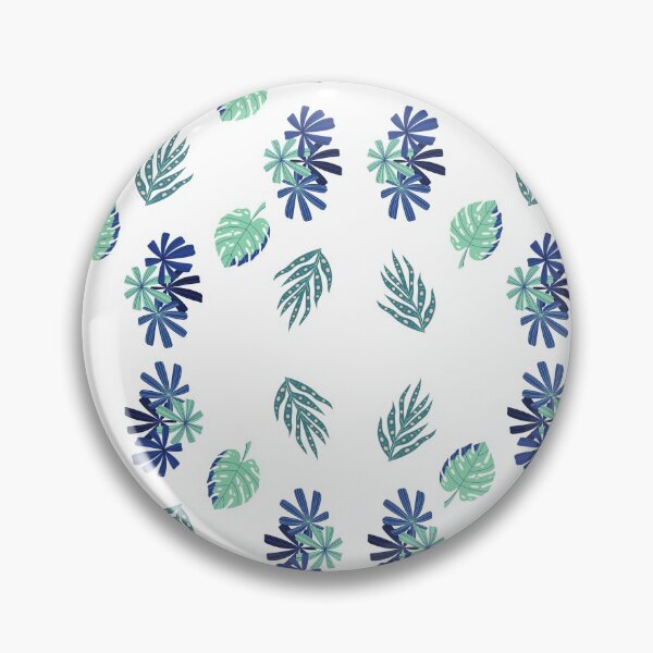 Item preview, Blue Floral Print designed and sold by bash009.