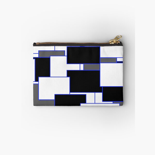 Item preview, Dark Blue, Black, and White Rectangles designed and sold by Bestagon.