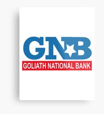 HIMYM "Goliath Nationalbank" Metallbild