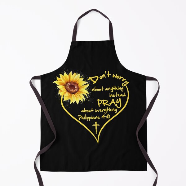 Item preview, Awesome Sunflower Faith Life Quote Shirt Pray About Everything Cross Themed T Shirt designed and sold by tuanitus.
