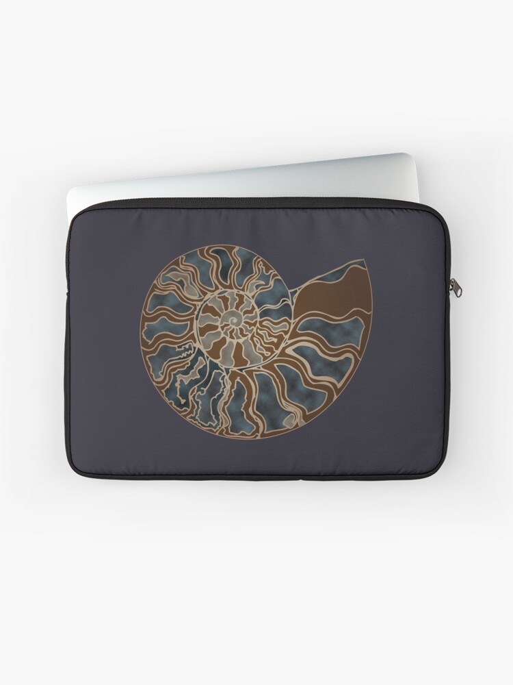 Ammonite fossil Laptop Sleeve