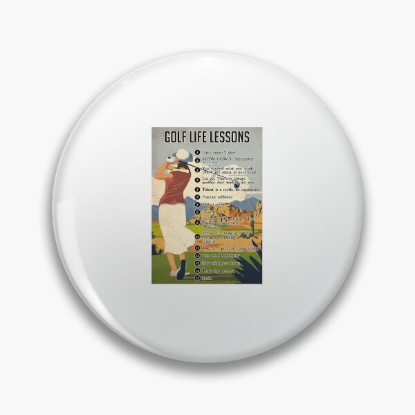 Item preview, Golf Life Lessons Luck Doesn't Exist Poster designed and sold by CtiradRybar-01.