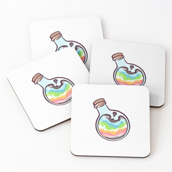 Item preview, Mini Pride Potions - queer designed and sold by K. I. Cyber.